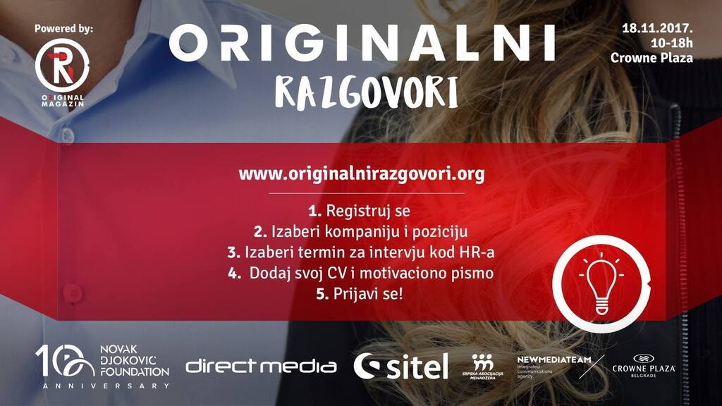 HR SIMULACIJA "ORIGINALNI RAZGOVORI" - POZIV ZA UČESNIKE
