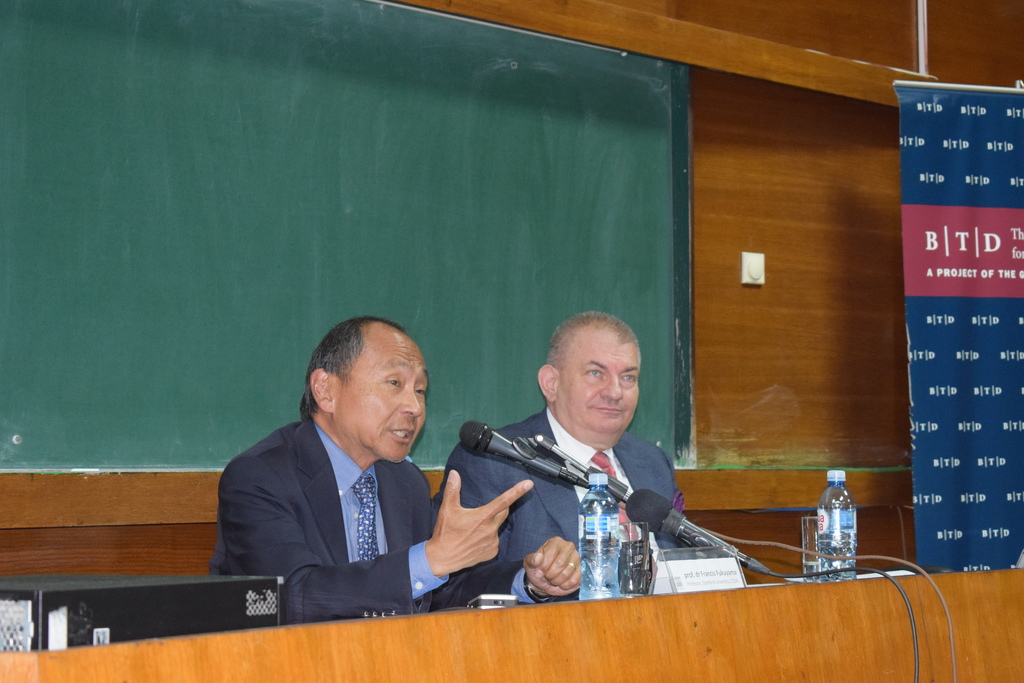 Održano predavanje prof. dr Fransisa Fukujame „Revisiting the End of History“