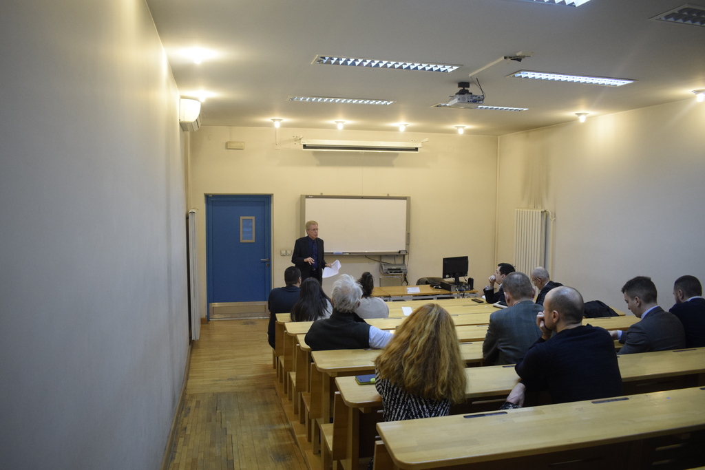 Održano predavanje prof. dr Noela O'Salivena „Mesto Majkla Oukšota u savremenoj zapadnoj i nezapadnoj misli“