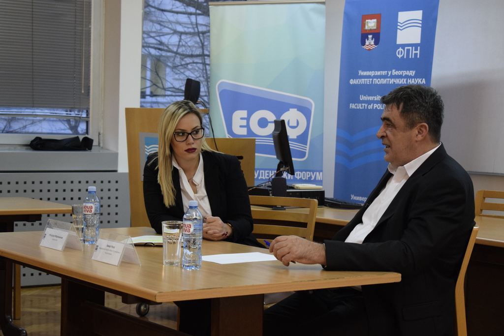 Održano predavanje „Balkanski sukobi- možemo li prevazići teret prošlosti“