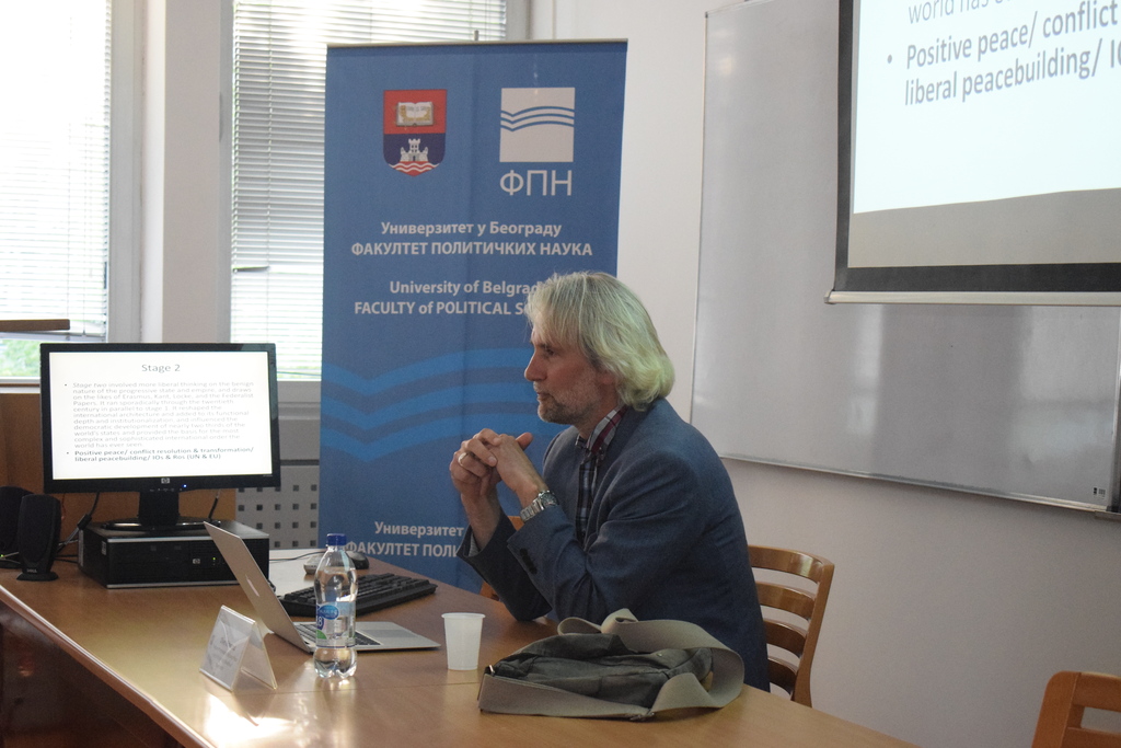 Održano predavanje prof. dr Olivera Ričmonda na Fakultetu