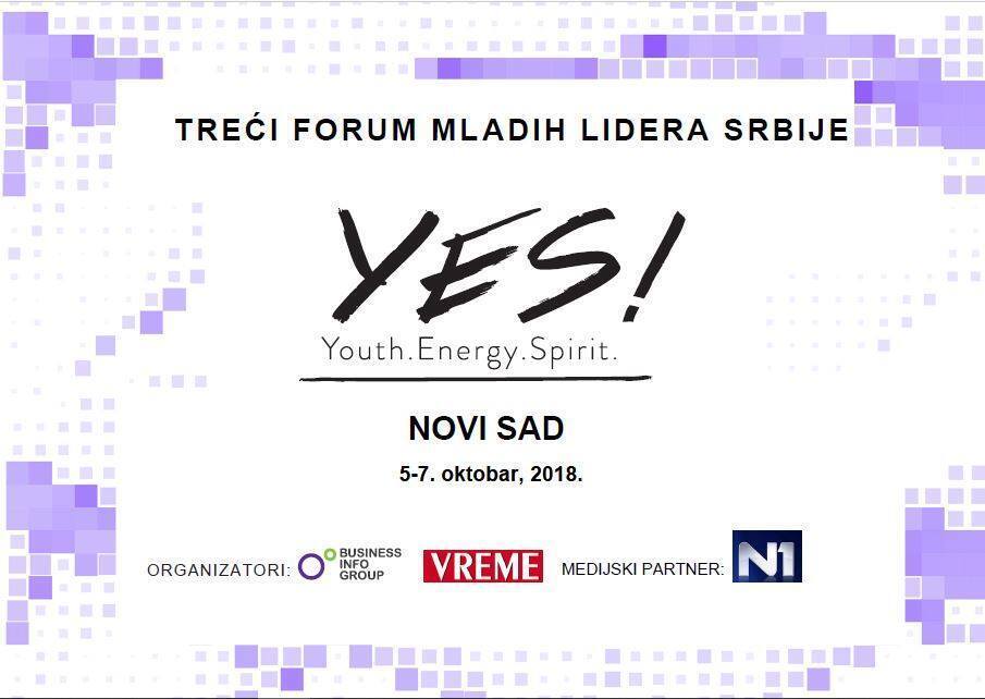 Forum mladih lidera Srbije 2018 - YES