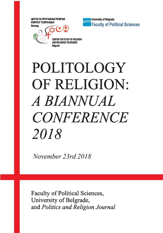 Konferencija "Politology of Religion: A Biannual Conference 2018"