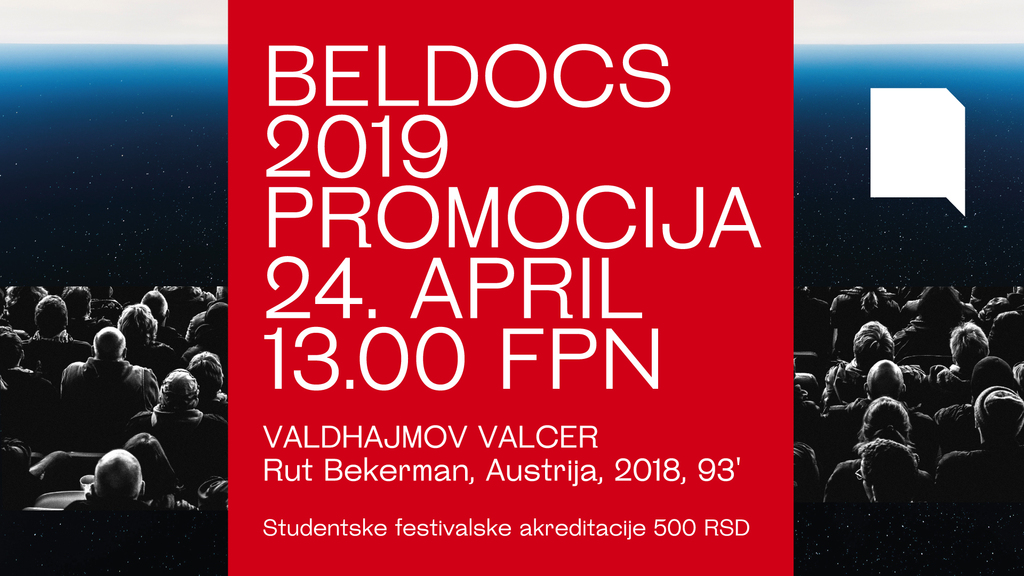 Projekcija filma „Valdhajmov valcer" na FPN-u