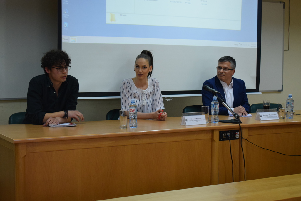Održana tribina „U studiju sa Predragom Milinkovićem i Jovanom Guzijan“