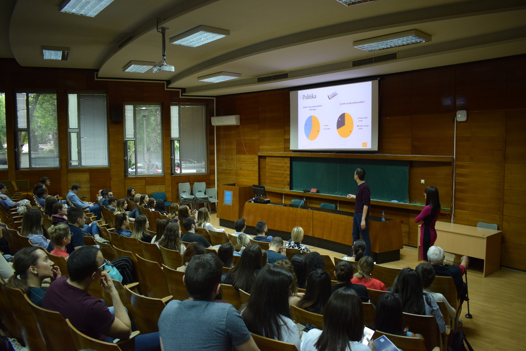 Predstavljeni rezultati istraživanja studentkinja i studenata Fakulteta političkih nauka