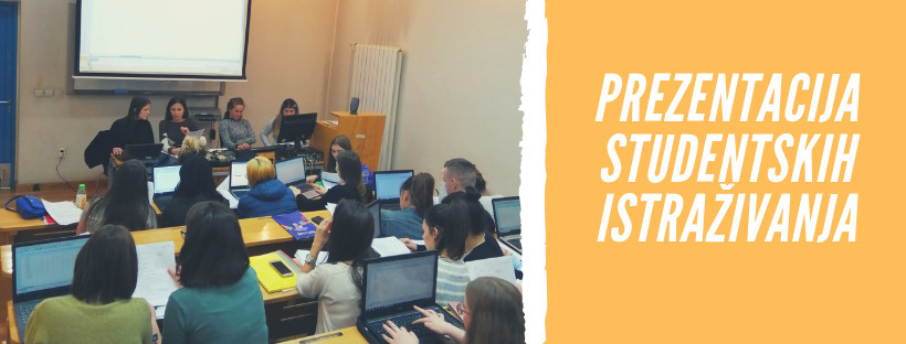 Predstavljanje rezultata studentskih istraživanja