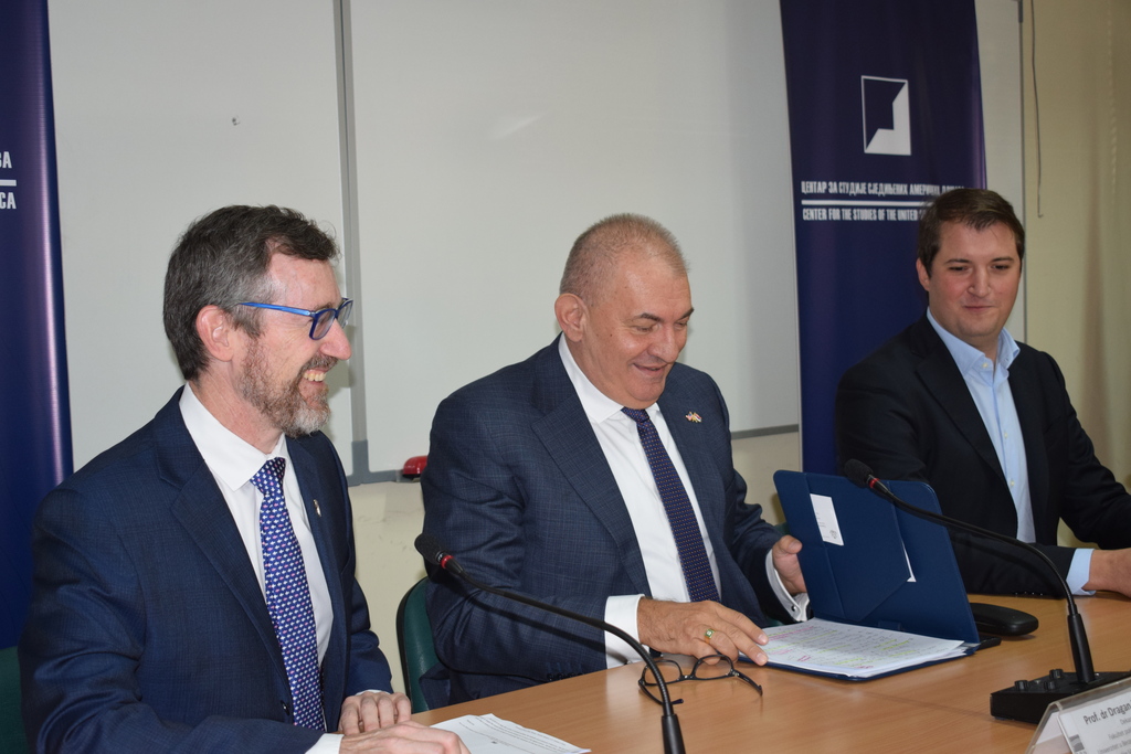 Otvorena konferencija ,,Srpsko-američki odnosi: trideset godina od pada Berlinskog zida“ povodom obeležavanja 15 godina Centra za studije SAD