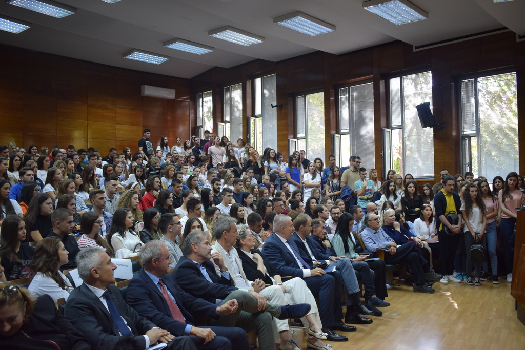 Svečana ceremonija prijema brucoša generacije 2019/20.