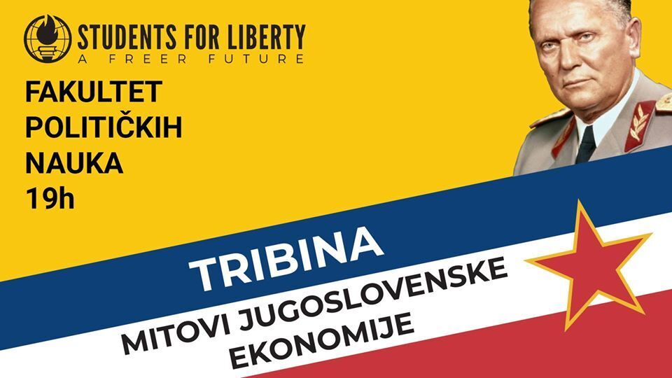 Poziv na tribinu „Mitovi jugoslovenske ekonomije"