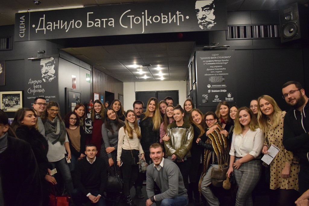 Studenti Fakulteta političkih nauka posetili „Zvezdara teatar"