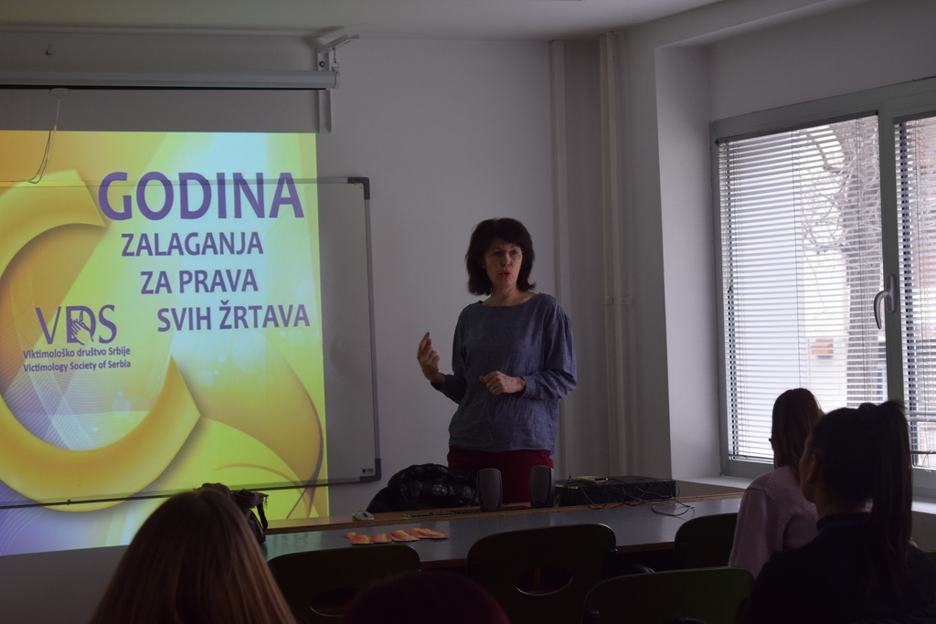 Održano predavanje „Posledice viktimizacije po žrtve i pravo na naknadu štete“