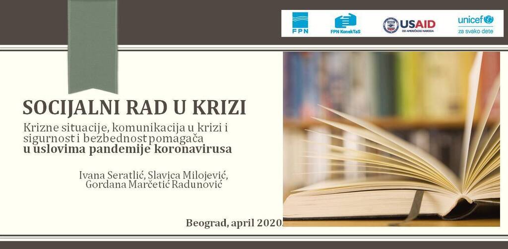 Održan webinar na temu "Socijalni rad u kriznim situacijama"