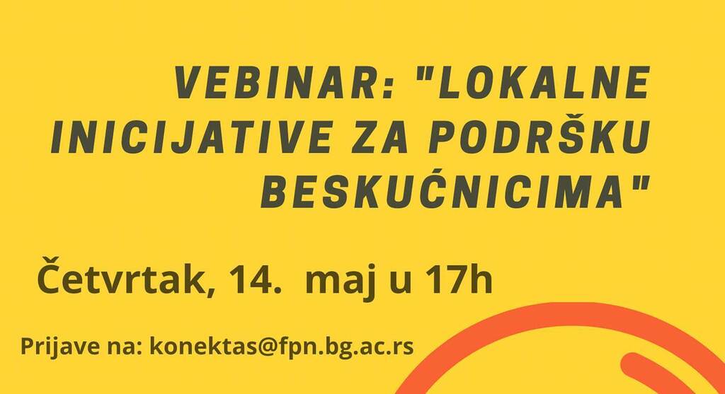 Diskusiona grupa: Lokalne inicijative za podršku beskućnicima tokom pandemije