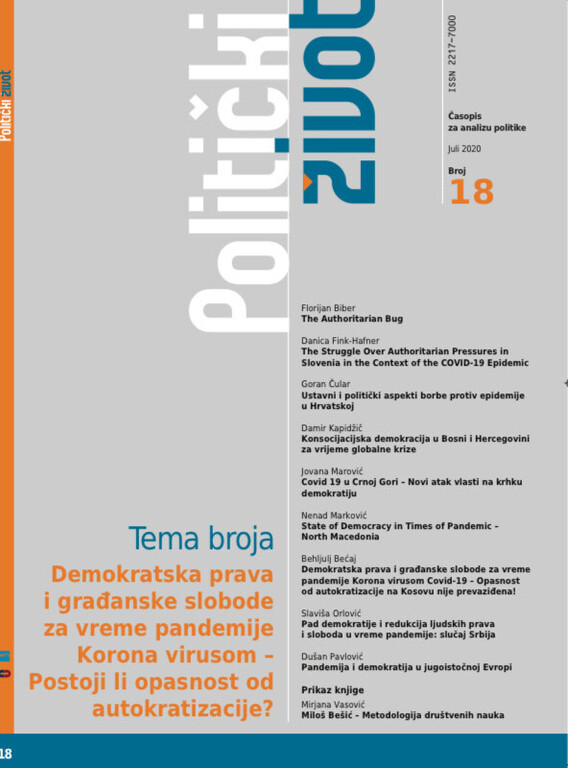 Novi broj časopisa „Politički život”