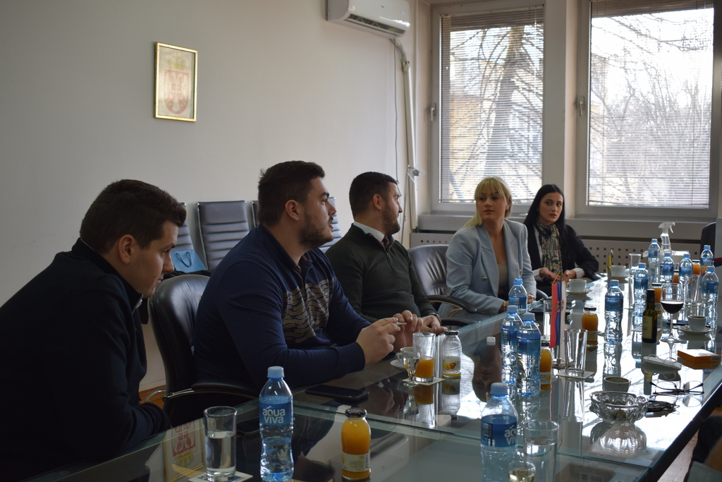 Одржан пријем за студентске представнике са Факултета политичких наука