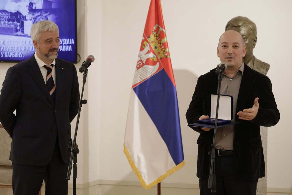 Федерална агенција Россотрудничество Министарства иностраних послова Руске Федерације одликовала проф. др Синишу Атлагића