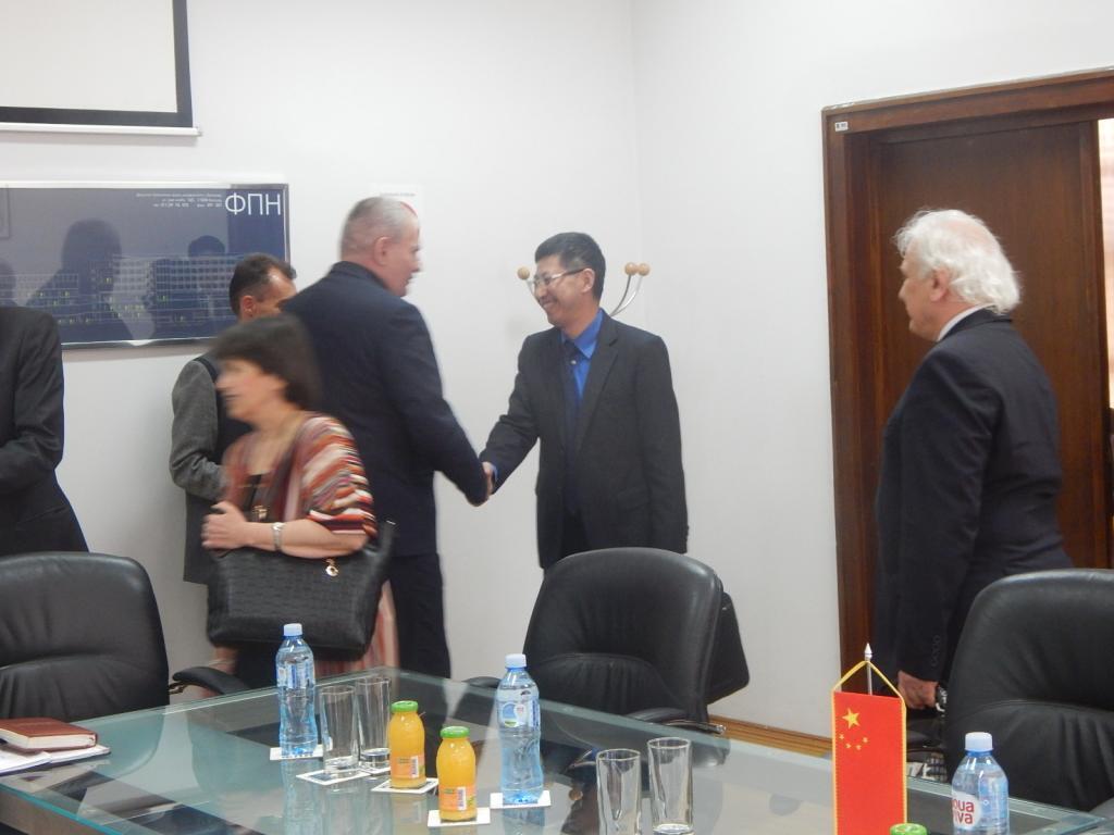RAZGOVORI DELEGACIJE ŠANGAJSKOG DISTRIKTA ĐADING I DELEGACIJE FPN-A