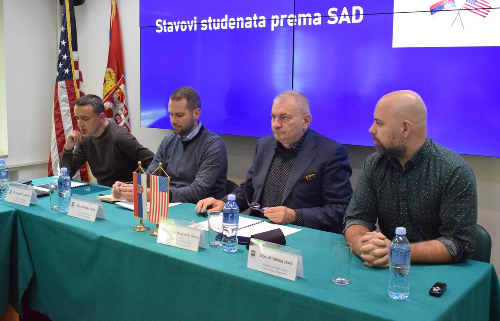 Представљено истраживање „Ставови студената према САД“