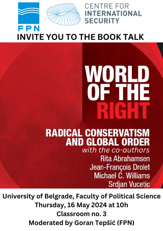 Book Talk Invitation – World of the Right: Radical Conservatism and Global Order