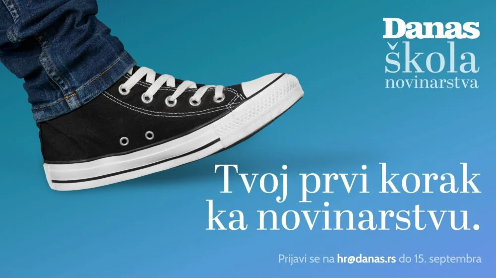 Tvoj prvi korak ka novinarstvu: Budi deo četvrte generacije Danasove škole novinarstva