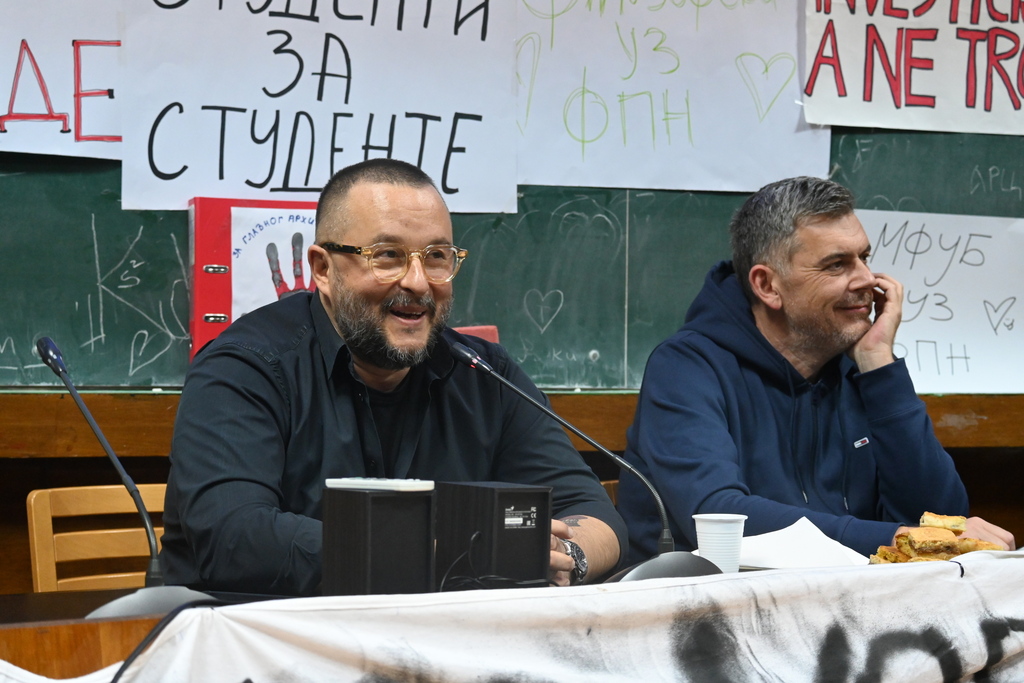 Razgovor studenata sa Ivanom Ivanovićem i Banetom Raičevićem